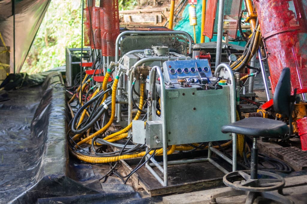 Drill Rig Control Room
